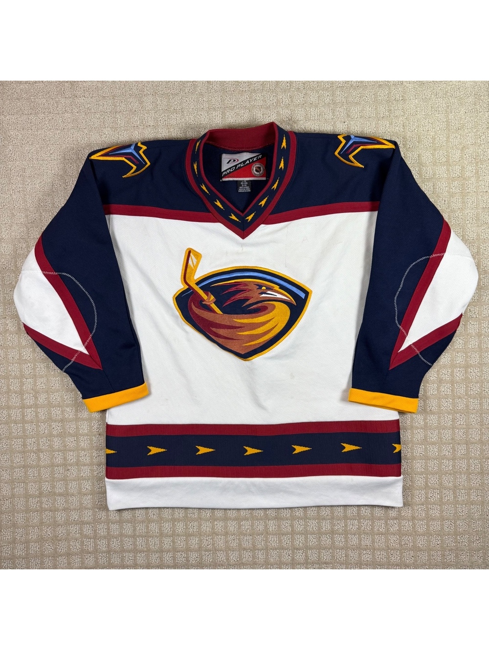 Pro Player Atlanta Thrashers NHL Hockey Jersey L/XL White